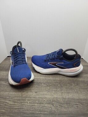Brooks Glycerin 21 Shoes Womens Size 7.5 Blue Running Sneakers Road Running